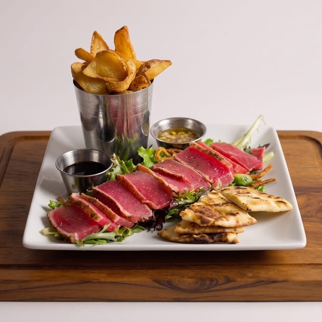 Seared Tuna Steak.
